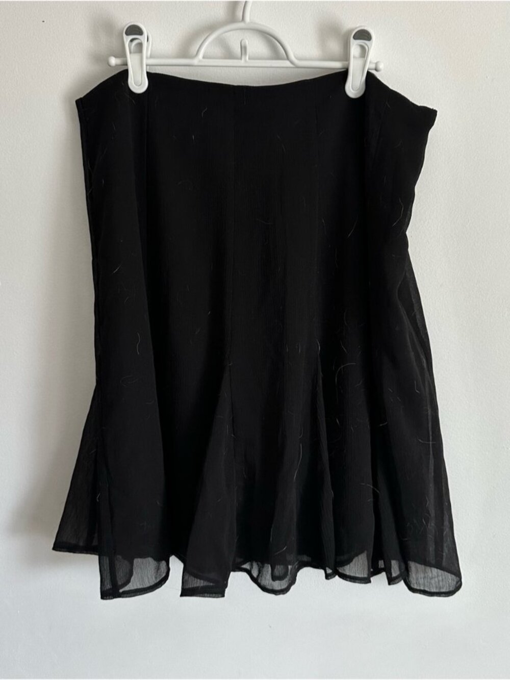 Mesh Ruffle Skirt